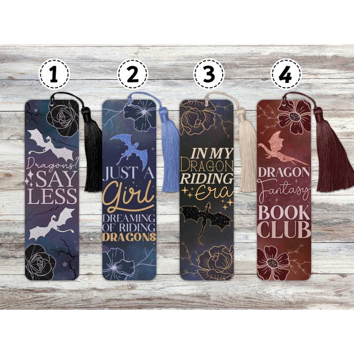 The Corner Shop - Wholesale Bookmark - Dragon Lovers Metal Bookmarks1