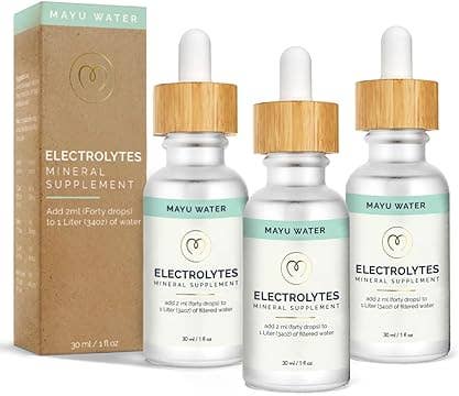 Mayu Water - Wholesale Oral Supplement/Vitamin - Electrolyte Drops10