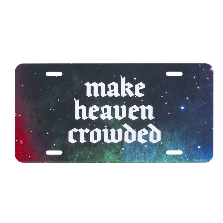 Swanson Christian Products - Wholesale Sign - Autotag Make Heaven Crowded