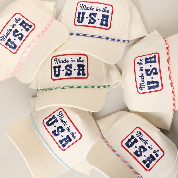 Fashion City - Wholesale Trucker Hat - Unisex - Made in the USA Embroidery Patch Trucker Hat