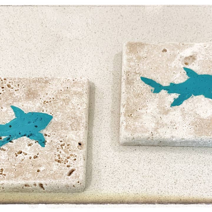 Shark Kystnære Coasters for engroshandel hos JAG/ged Edge Jewelry