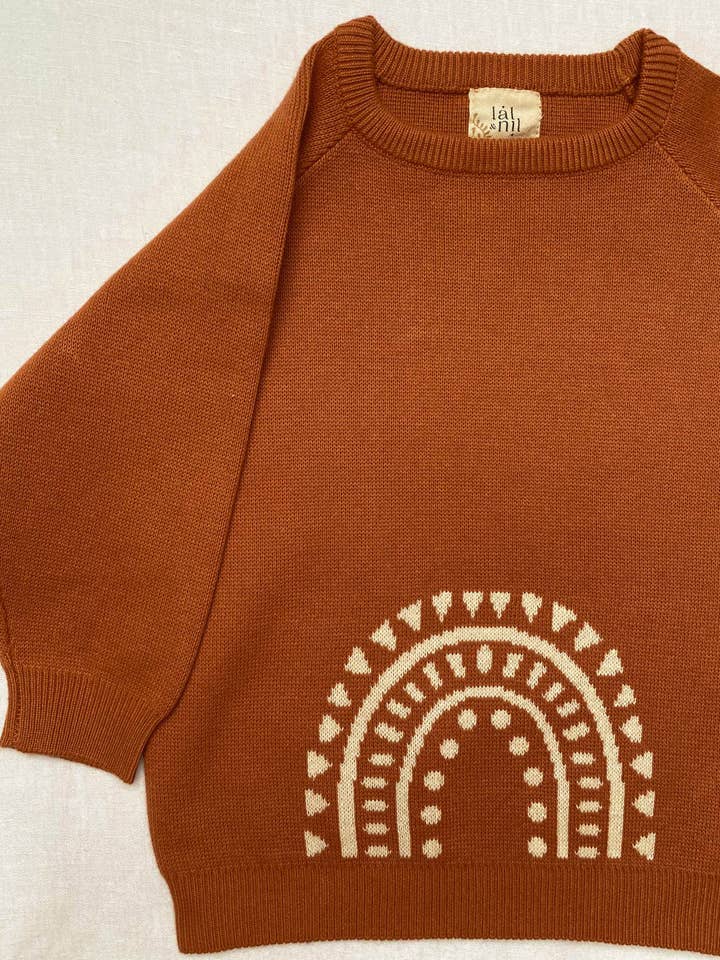 Maglione arcobaleno per la vendita all'ingrosso da parte di lal & nil