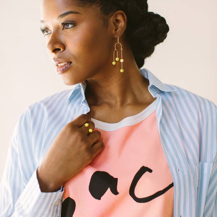 Twenty Two West - Vendita all'ingrosso Orecchini pendenti - Orecchini Mod Mobile SS255