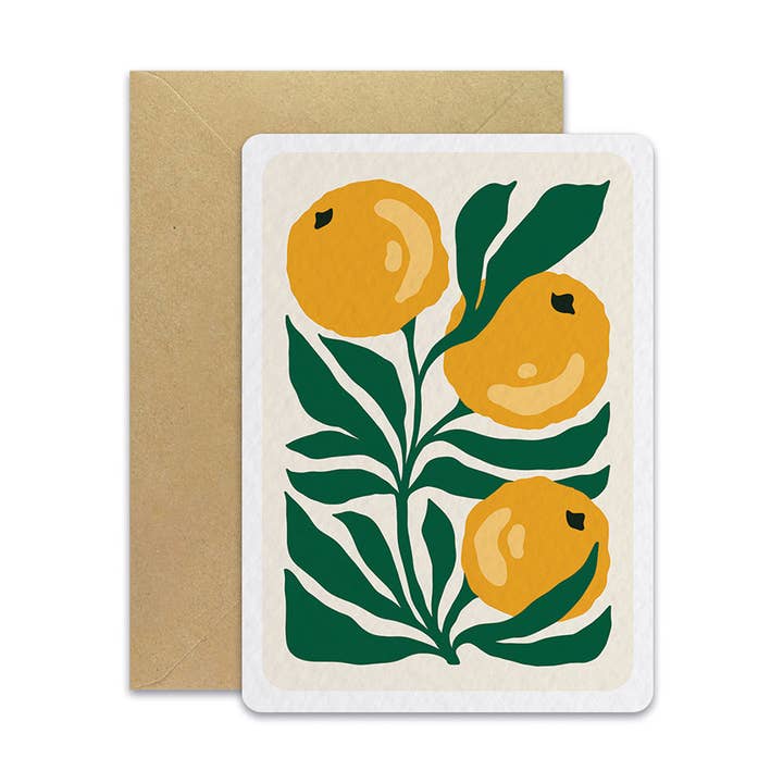 Cartolina Albero d'Arancio Tropicale per la vendita all'ingrosso da parte di Maison Joliette