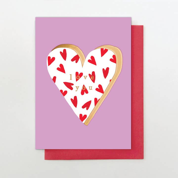 Stop the Clock Design – wholesale Valentine's Day card – YM14 - Love You Heart