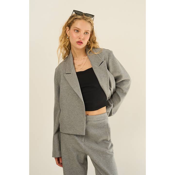 Blazer Décontracté Court pour la vente par The GREii