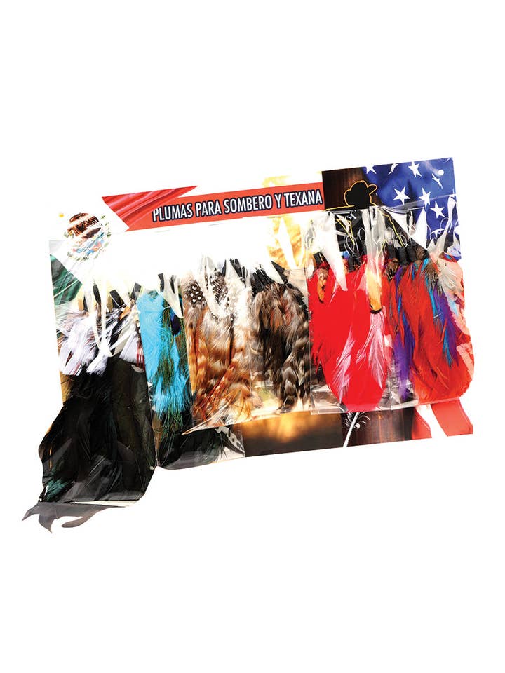 Decorative Feather Pack 42208 for wholesale by El General Western Wear