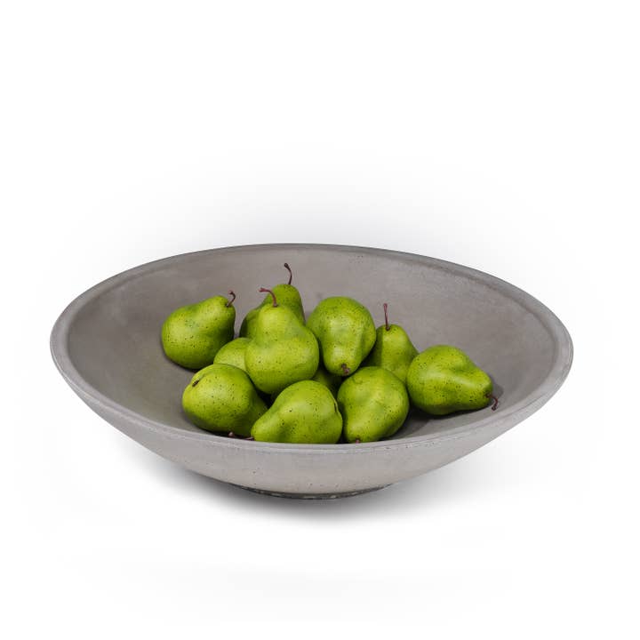 Port Living Co. - Wholesale Decorative Plate/Dish/Bowl - Concrete Infinity Bowl