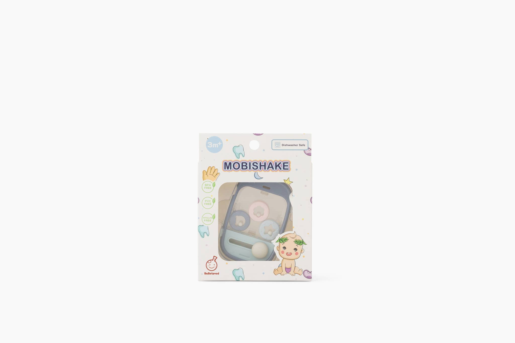ToyLab - Wholesale Handheld Rattle - Baby - MobiShake - Rattle Teething Toy Dishwasher Safe3