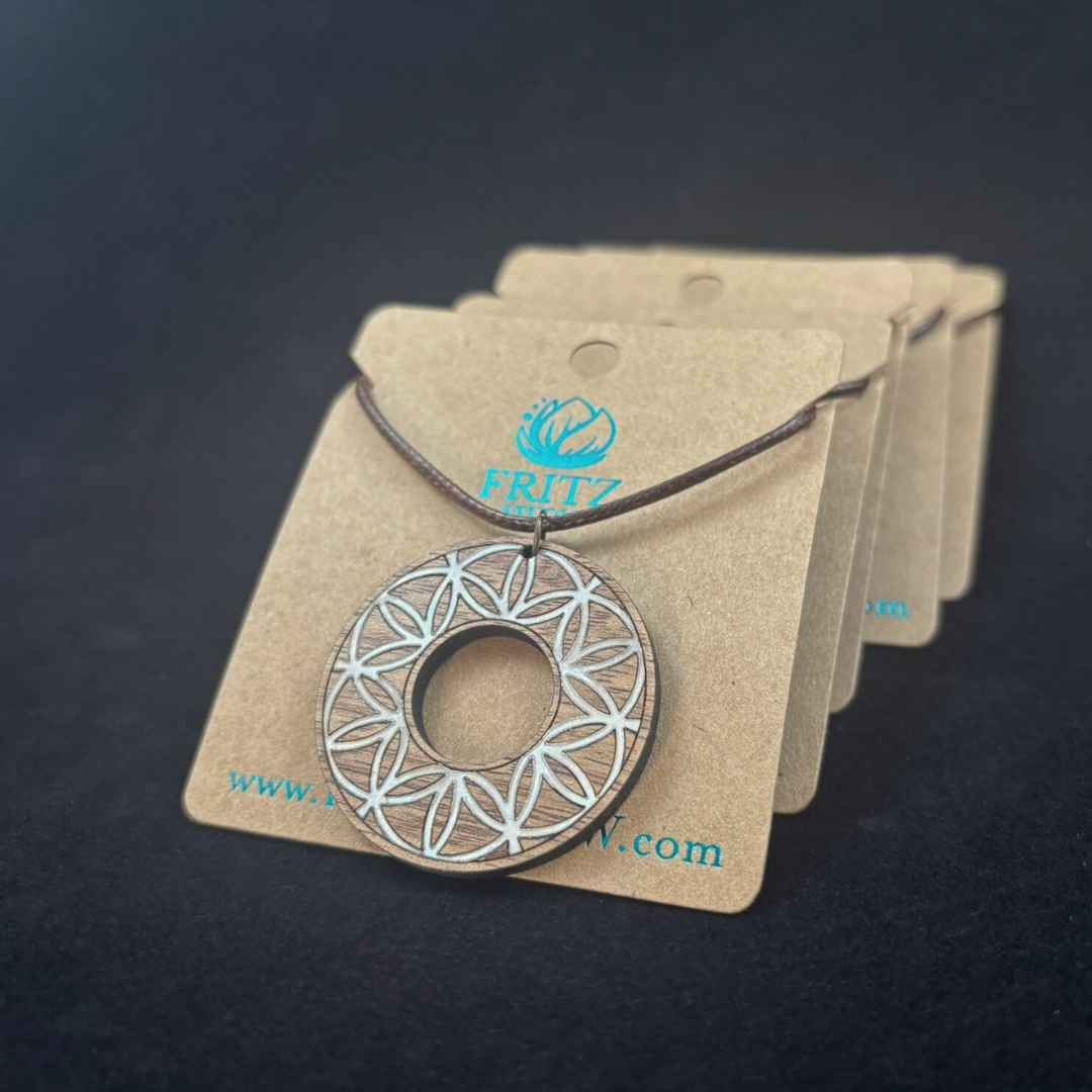 Fritz Studio - Wholesale Pendant/Charm Necklace - Connection - Flower of Life Inspired Necklace2