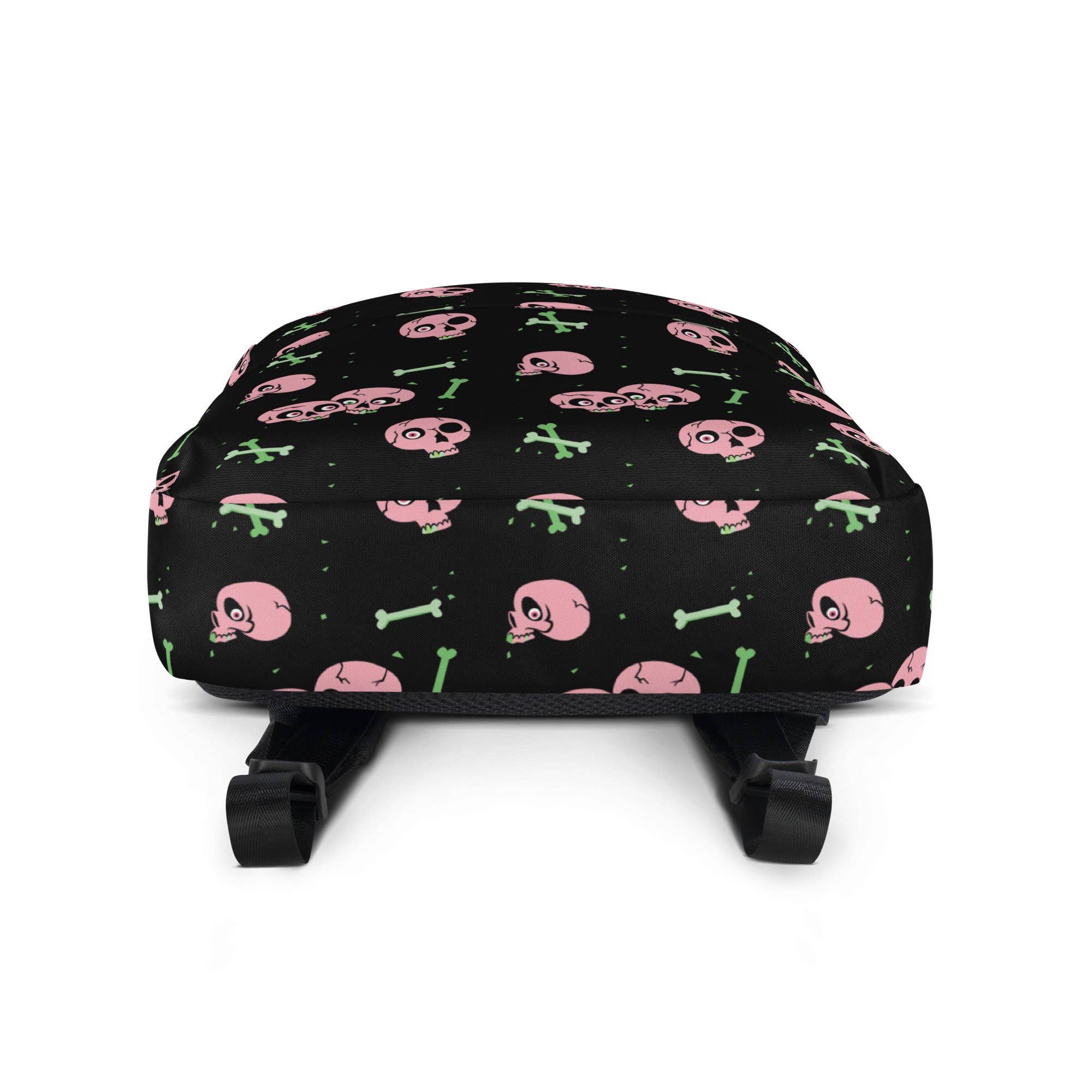 Plenilune - Wholesale Backpack – Women's - Pink Skulls Backpack1