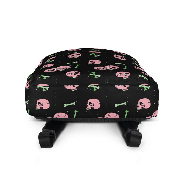 Plenilune - Wholesale Backpack – Women's - Pink Skulls Backpack1