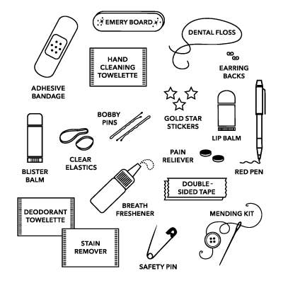 Pinch Provisions - Wholesale Pouch - Women's - Minimergency Kit for Teachers | Teacher Gifts4