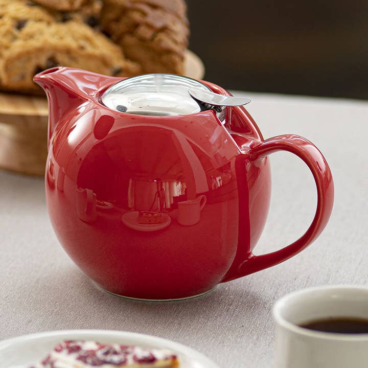 ZERO JAPAN USA - Vente Théière - Théière en céramique BEE HOUSE 34 oz - Tomate0