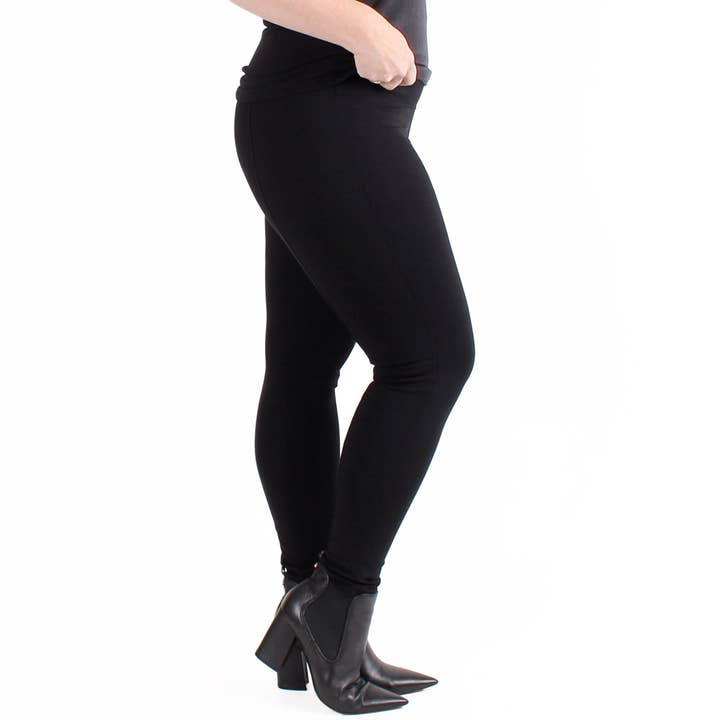 High Waist Ponte Legging - Supportive Fit for wholesale by Undersummers by CarrieRae