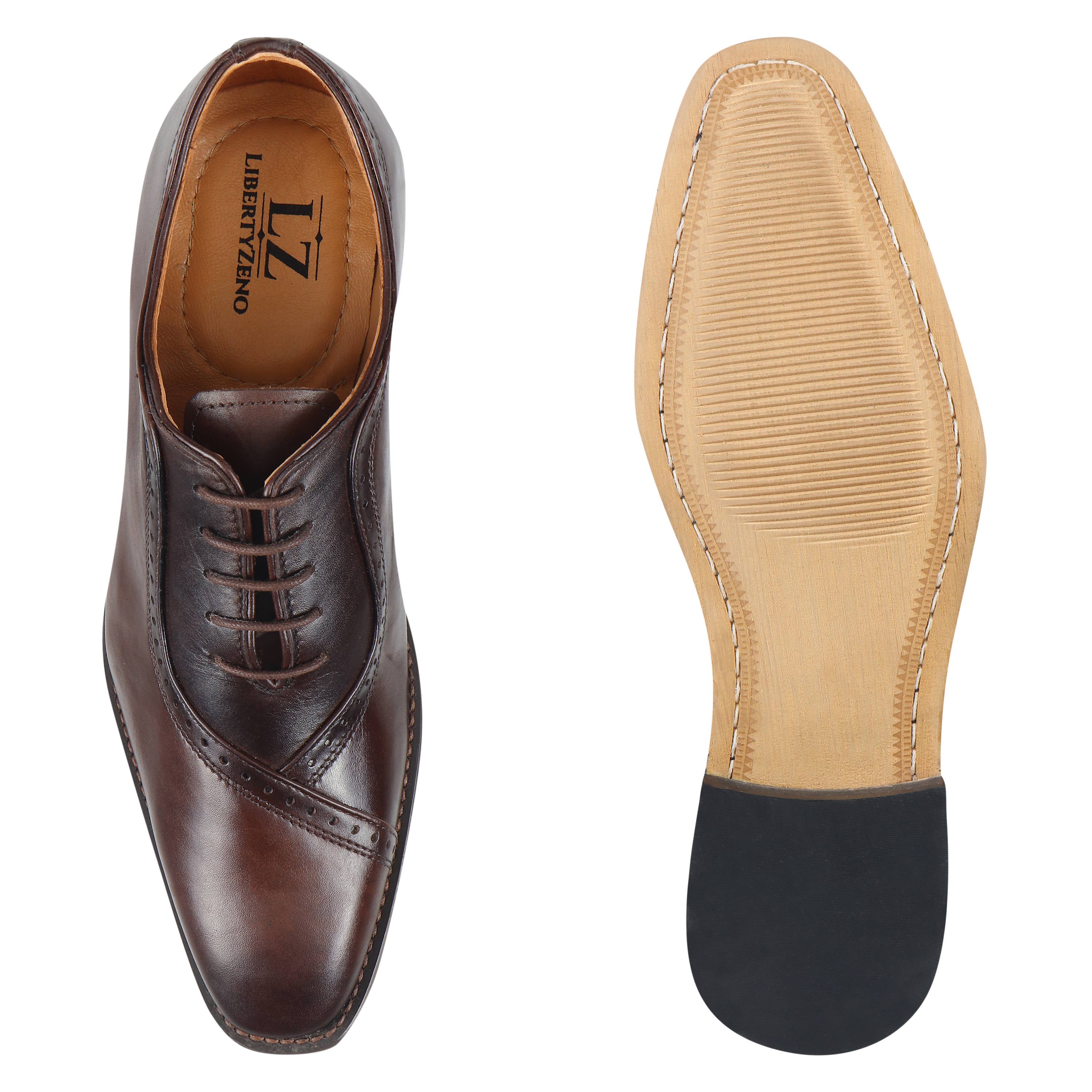 LIBERTYZENO – wholesale Oxford shoes – Men′s – Debonair Men Leather Oxford Style Dress Shoes10