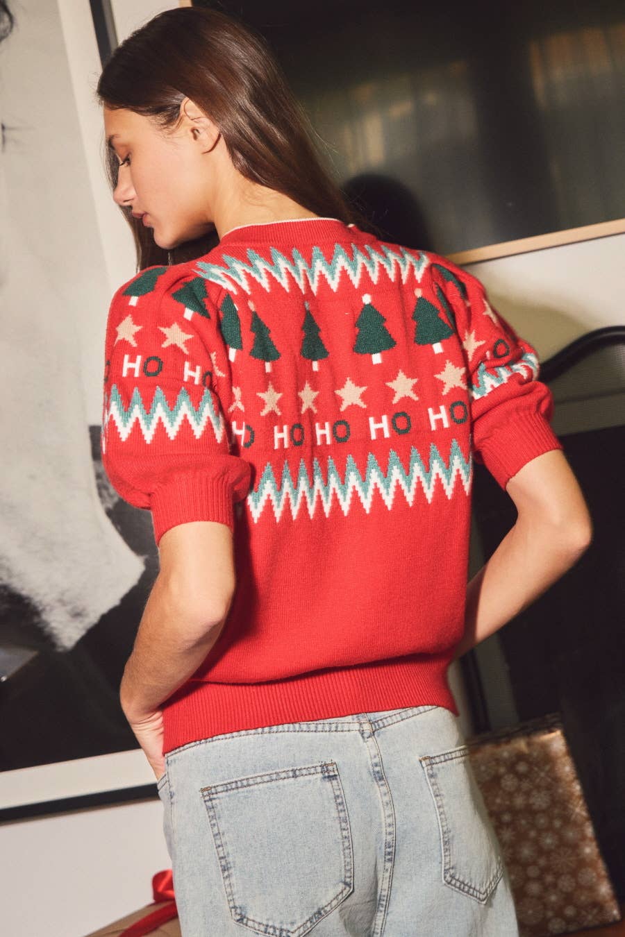 Oddi - Wholesale Cardigan - Women's - Crew Neck Button Front Cardigan7