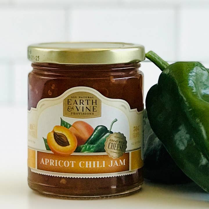 Earth & Vine Provisions, Inc. – Großhandel Marmelade/Gelee – Aprikosen Chili Pfeffermarmelade