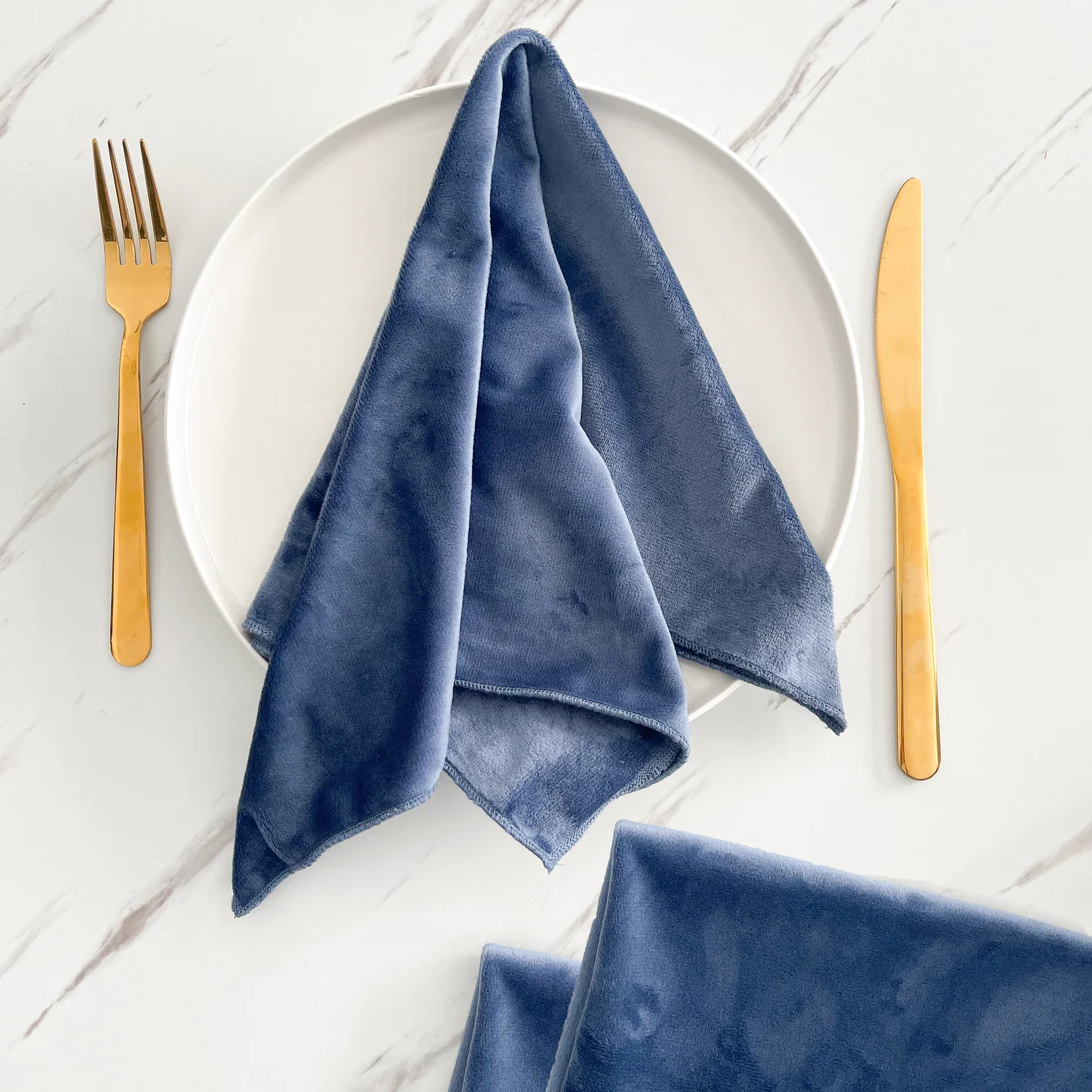 Dessato Home Decor & Accessories - Wholesale Dinner & Cloth Napkin - Velvet Napkins3