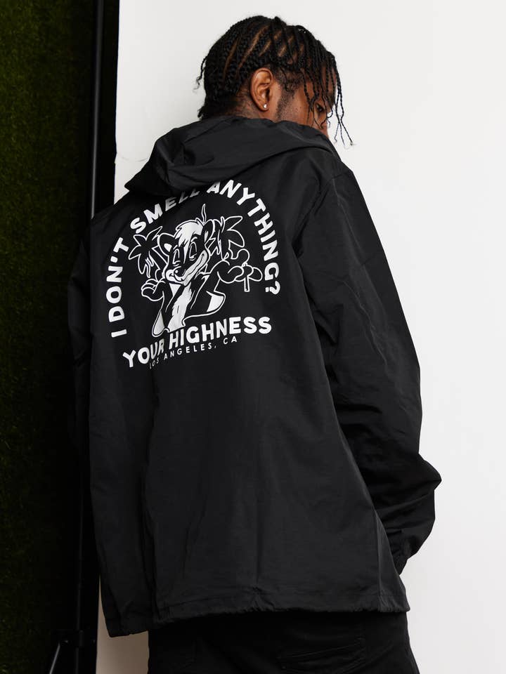 Your Highness – wholesale Jacket – Unisex – Skunk'd Hooded Coaches Jacket