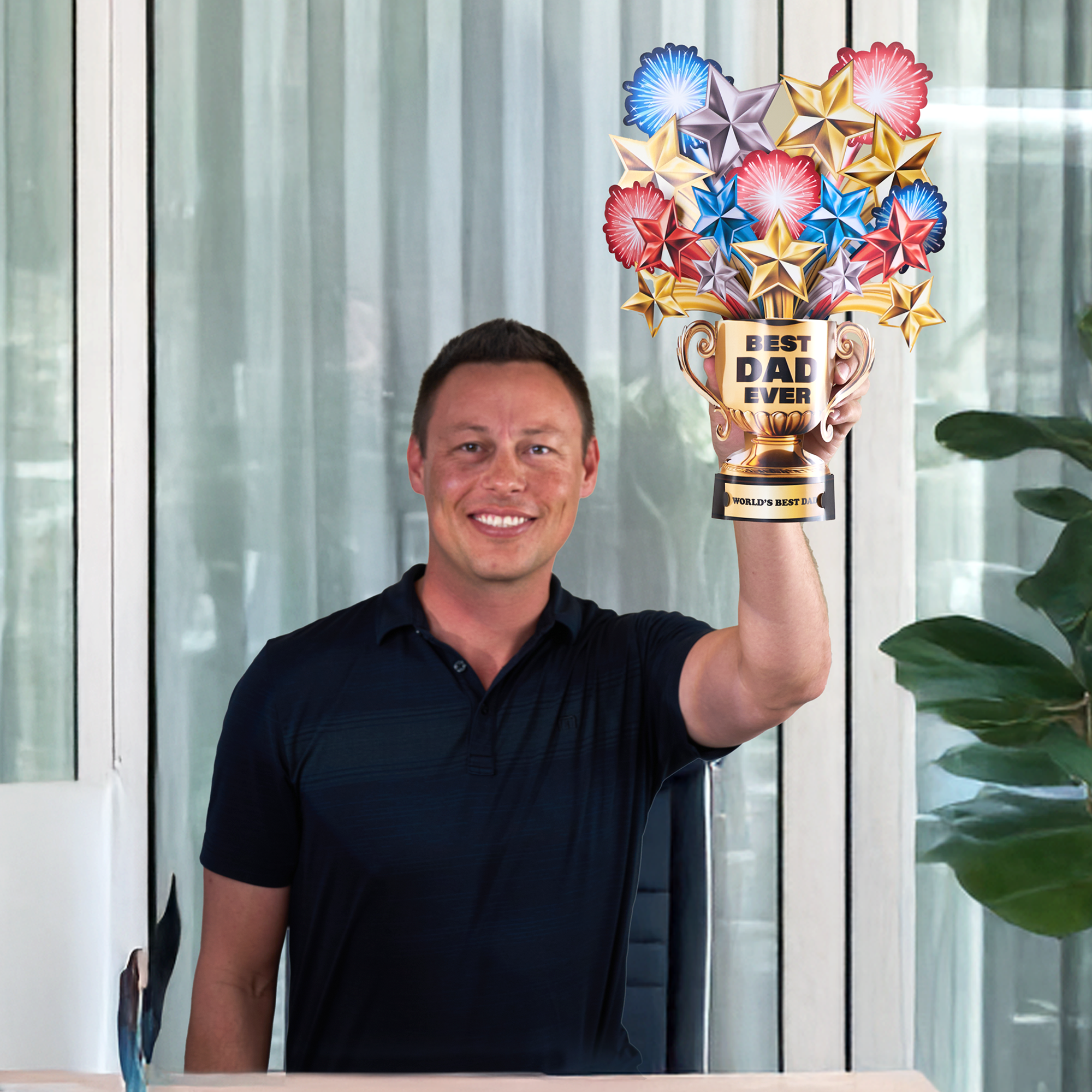 Card Foolery – Engroshandel Farsdagskort – #1 Far Trofæ Fejrende Fars Dags Kort2