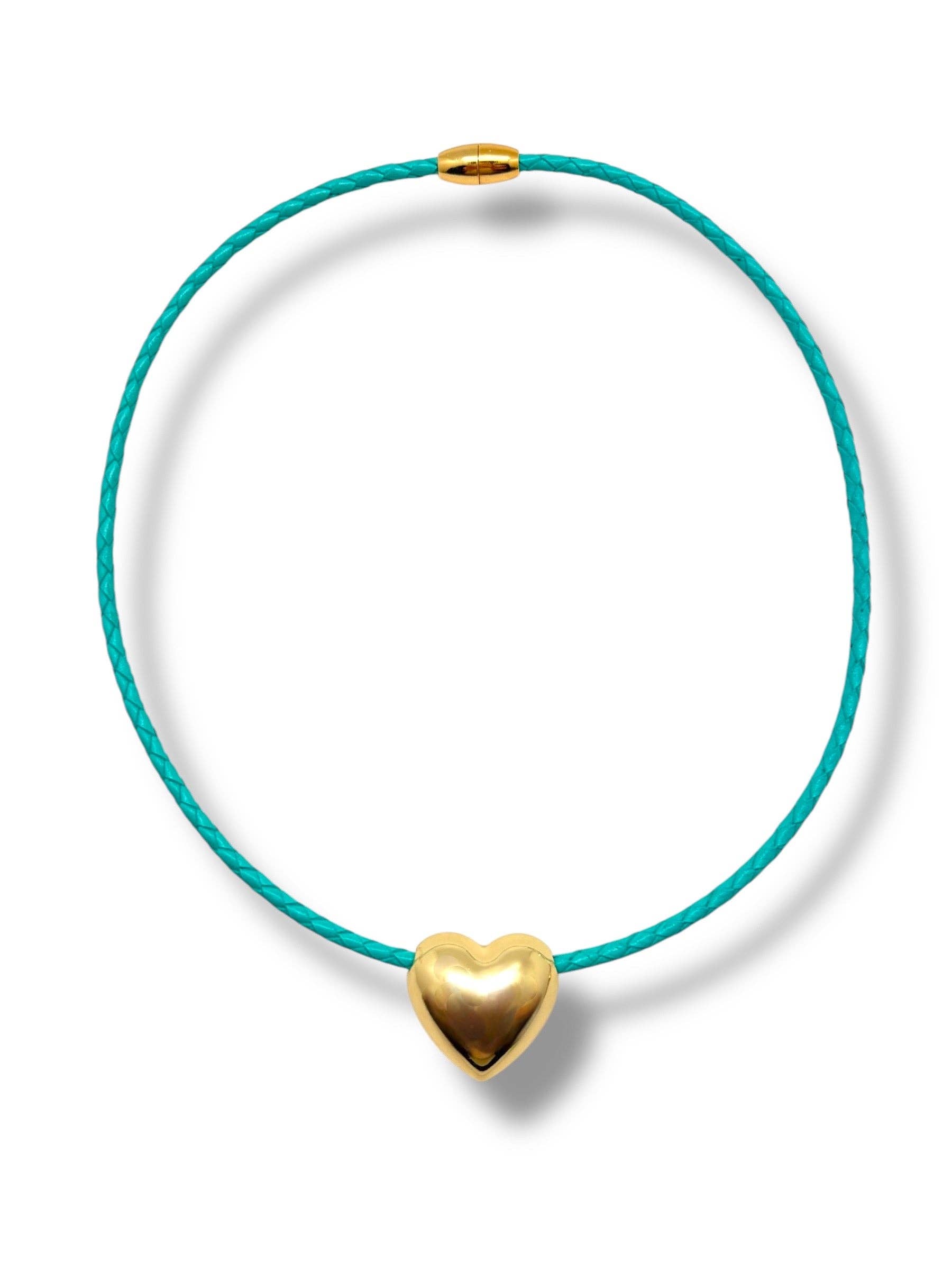 Shiver + Duke - Wholesale Pendant/Charm Necklace - Cara Leather Necklace Medium2