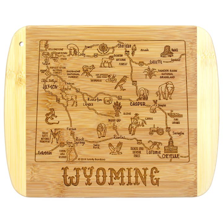 Een Stukje Leven Wyoming Snij- & Charcuteriebord voor wholesale door Totally Bamboo