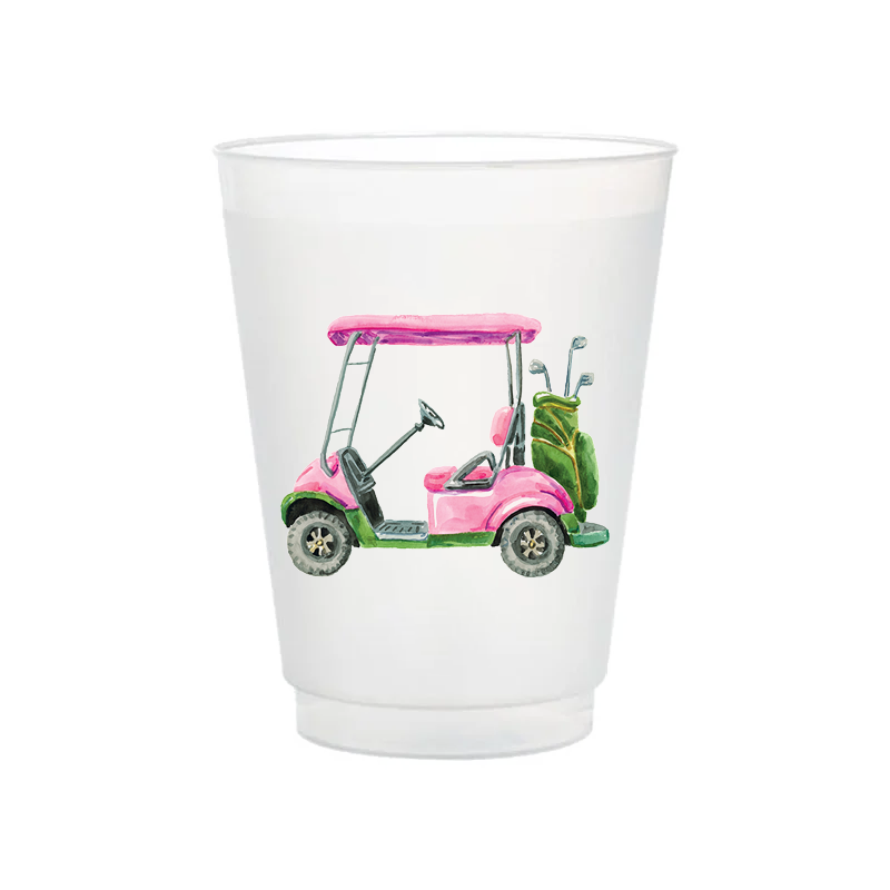 Taylor Paladino - Wholesale Disposable Cup - Golf Cart Frosted Cup1