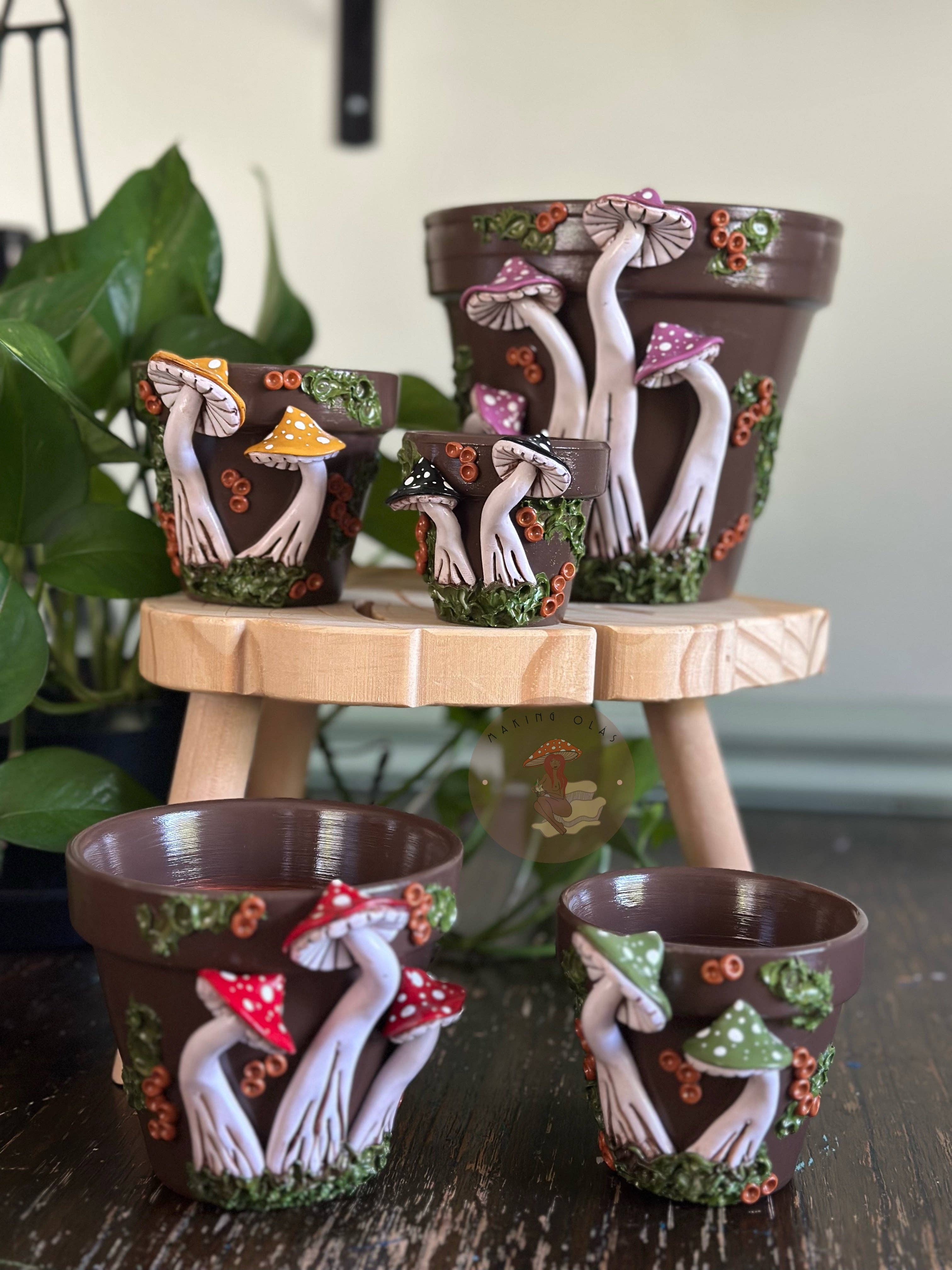 Making Olás – Engroshandel Plantekrukke – Plantekrukker | Svampe - Fremstilles efter bestilling8