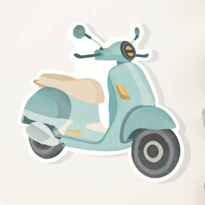 Tilda&Theo - Wholesale Sticker - Roller vinyl sticker - Italian Kiss Cut sticker0