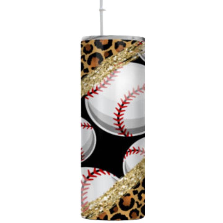 Gobelet Baseball Leopard 20 Oz pour la vente par Perfectly Diverse Trendz, LLC