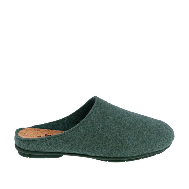 DNA Sustainable Malta - TWAB! Slipper - Green for wholesale by DNA Footwear
