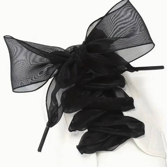 JOSSLYN by wall to wall – wholesale Skosnören - Dam – SATIN ORGANZA SKOSNÖRE | 40SD106