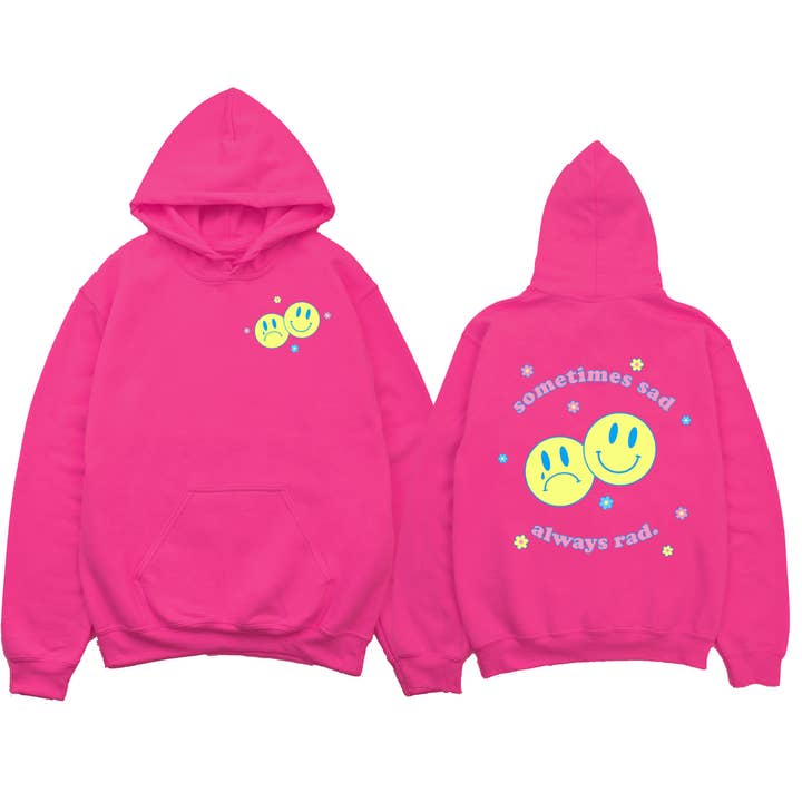 The Funnel Cake Tree – Engroshandel Hoodie – Kvinder – Nogle gange Trist ALTID Rad Pullover Hoodie 😊 😔4