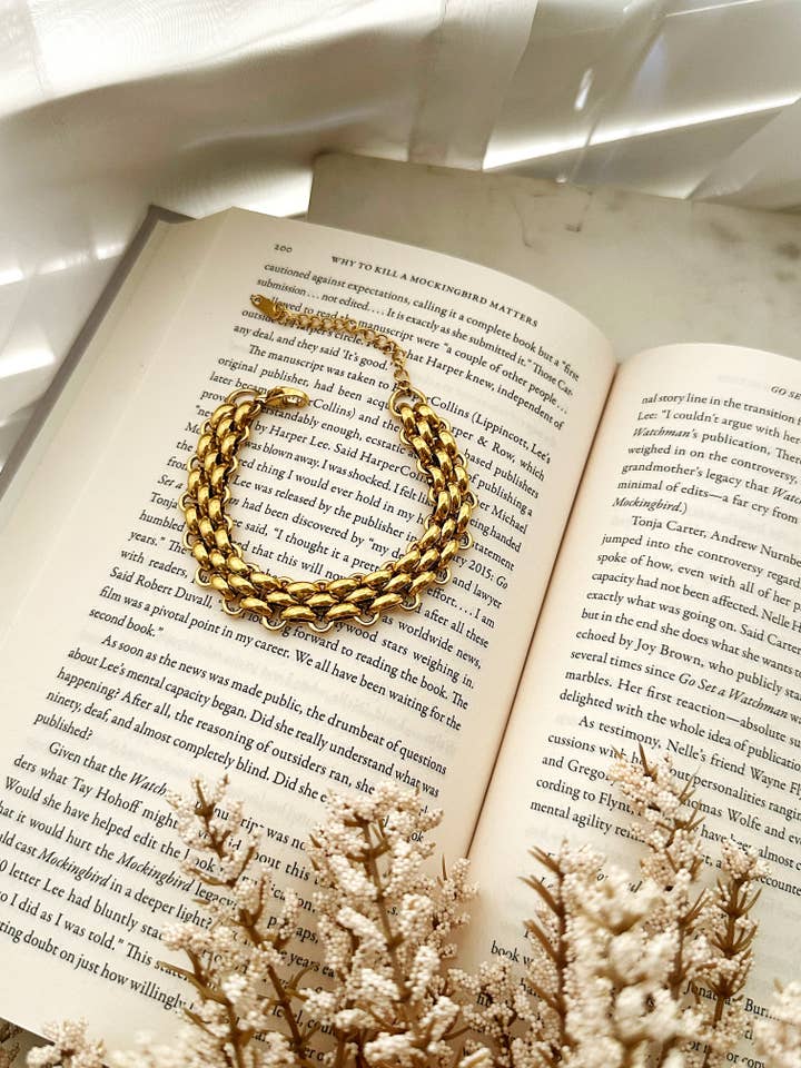 8421JB - Pulseira Dourada de Outono Preenchida por atacado de Renee and Renae | Formerly The Katz Meow Creations