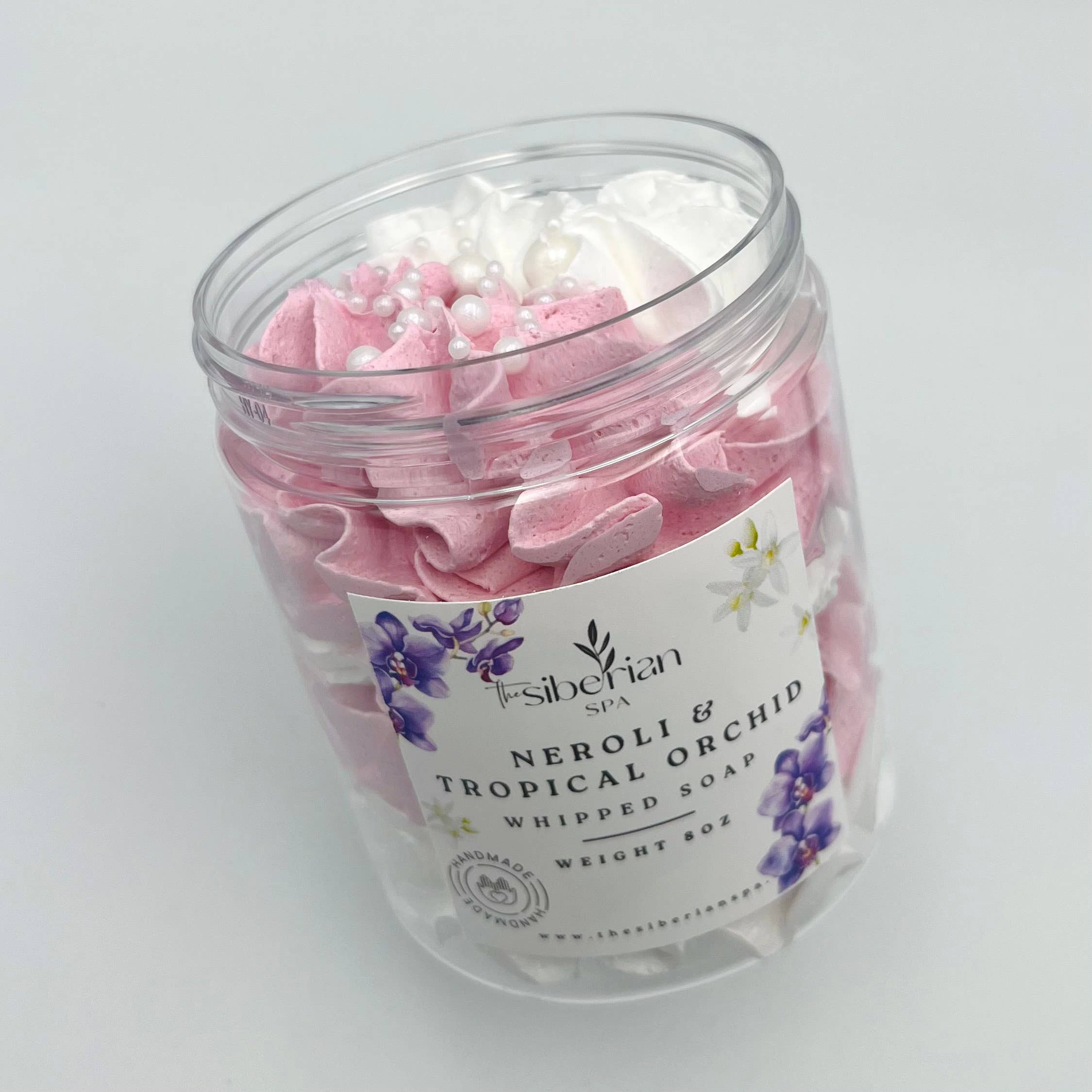 The Siberian Spa – Großhandel Körperpeeling – Neroli- und Tropische Orchidee Schlagschaumseife4