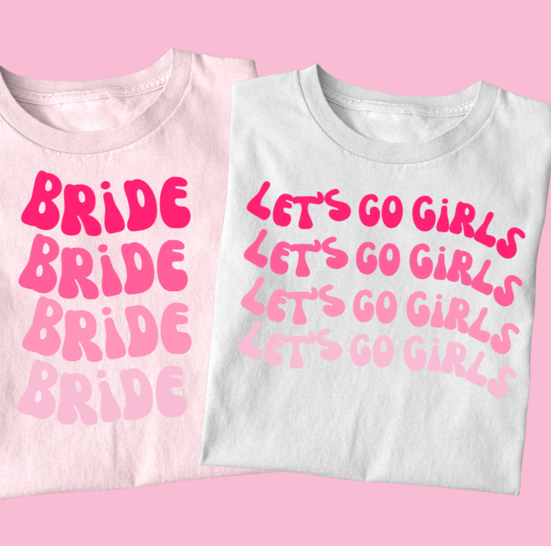 Never Knew I Needed - Wholesale Screen Printed T-Shirt - Women's - Let's Go Girls Bachelorette Tees - Western T Shirts, Bridal0