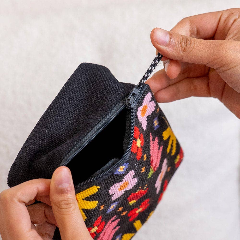 Craft Club - Vente Accessoire de broderie/point de croix - Kit de Pochette à Broderie - Pétales Pop Art7