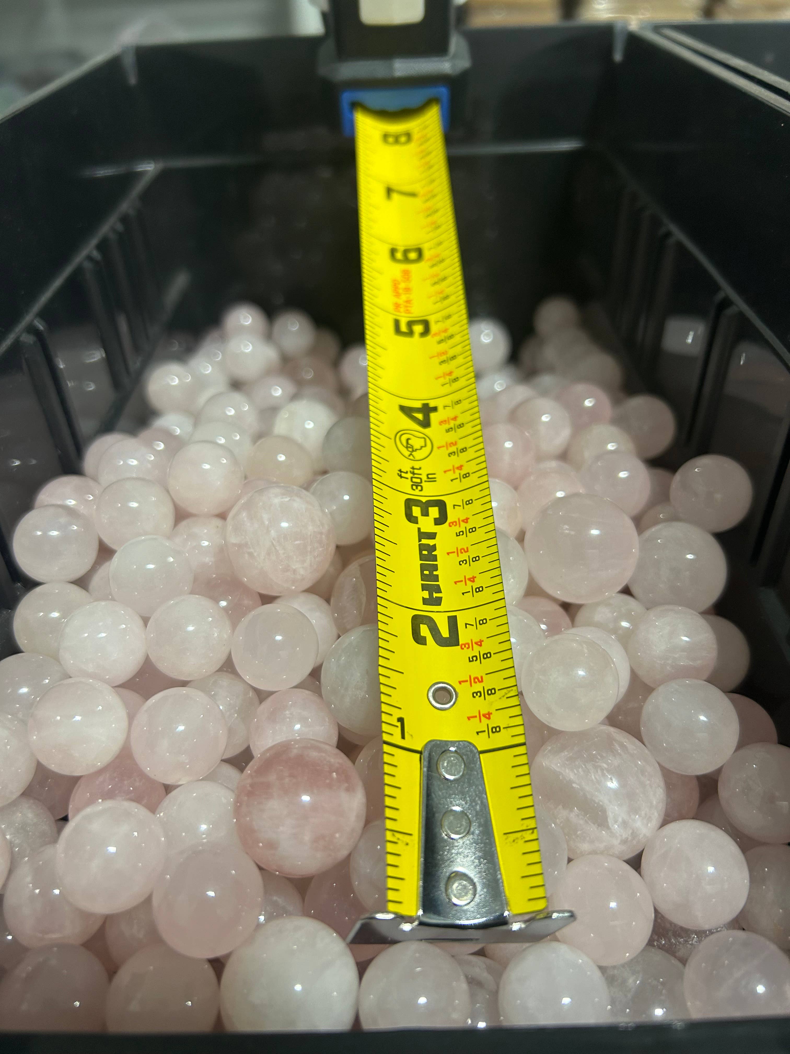 Pebble House - Wholesale Spiritual Stone/Crystal - Rose Quartz Mini Sphere (Crystals & Stones)5