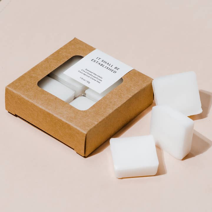 It Shall Be Established - Coco Apricot Creme Soy Wax Melts for wholesale by Sharon Candle Company