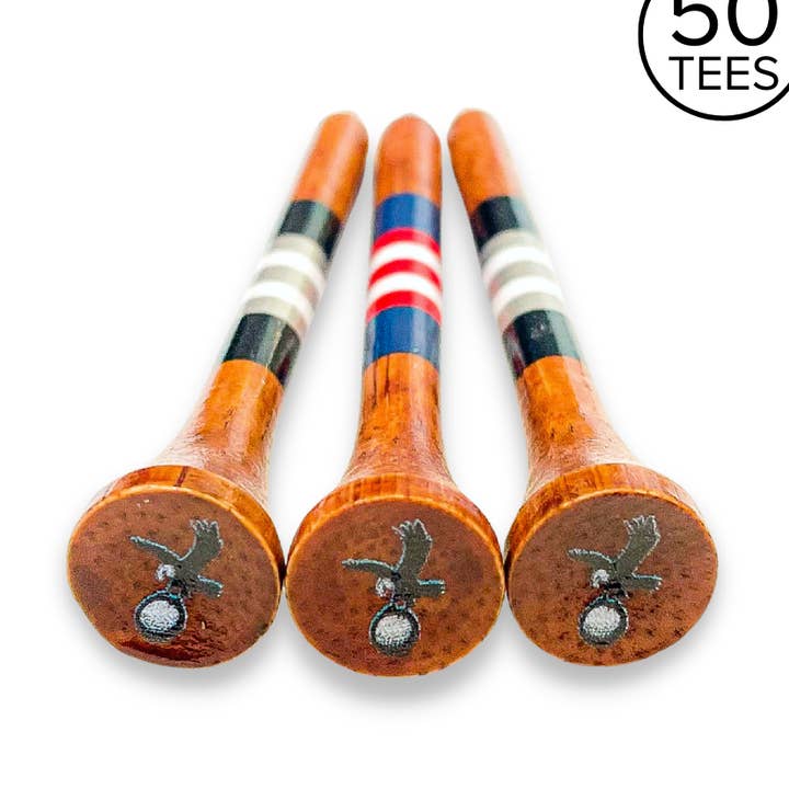 Apparel Now - Wholesale Sporting Accessories - Talon Eagle Bamboo 2 3/4" Golf Tees - 50 Pack0