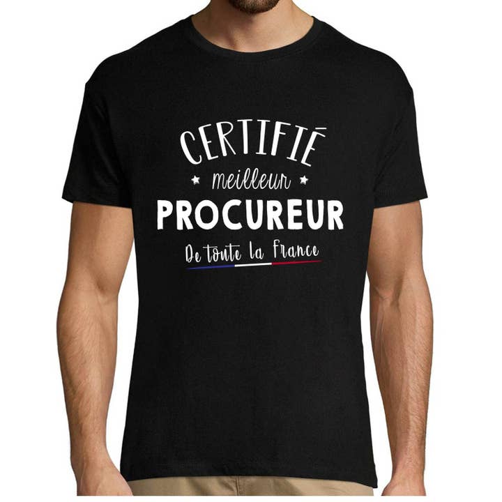Best of France Attorney T-shirt för män för wholesale av Planetee