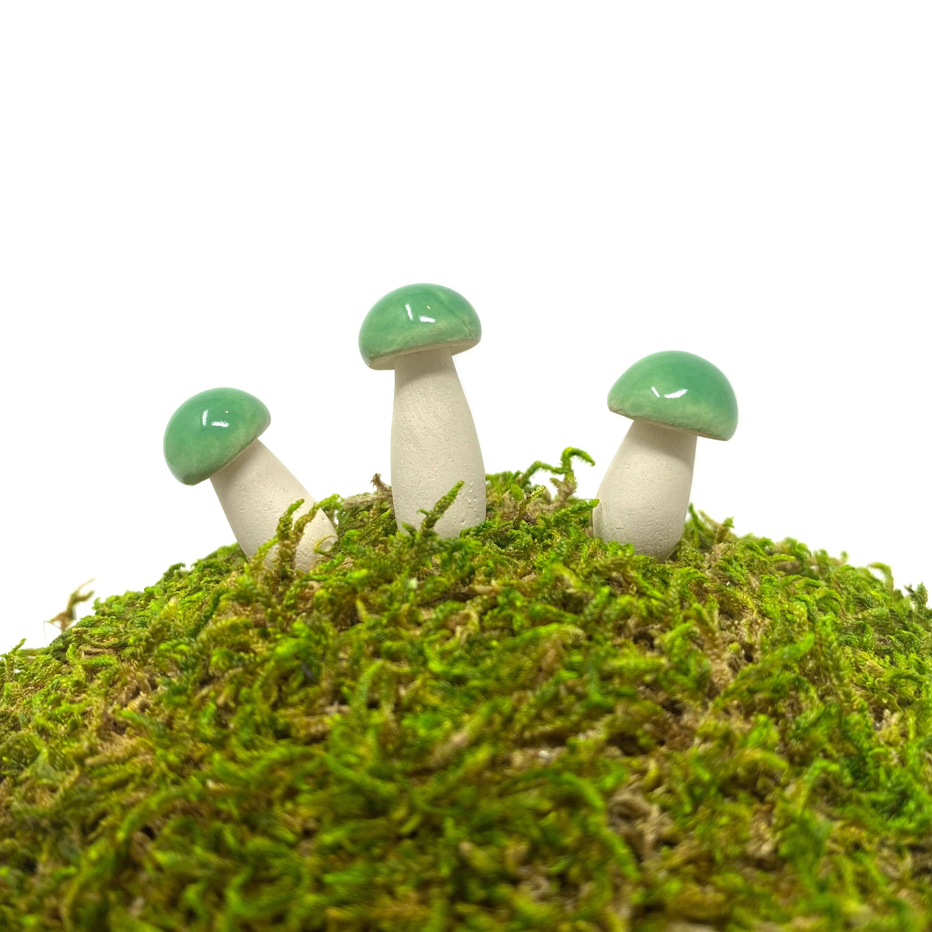 Handpicked Ceramics - Wholesale Decorative Tabletop Object - Miniature Ceramic Mushrooms5