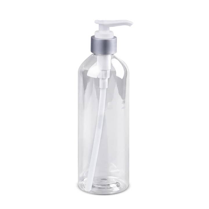 Vigor Path - Wholesale Travel Container - Refillable Empty Pump Bottles - 12oz (Clear)2