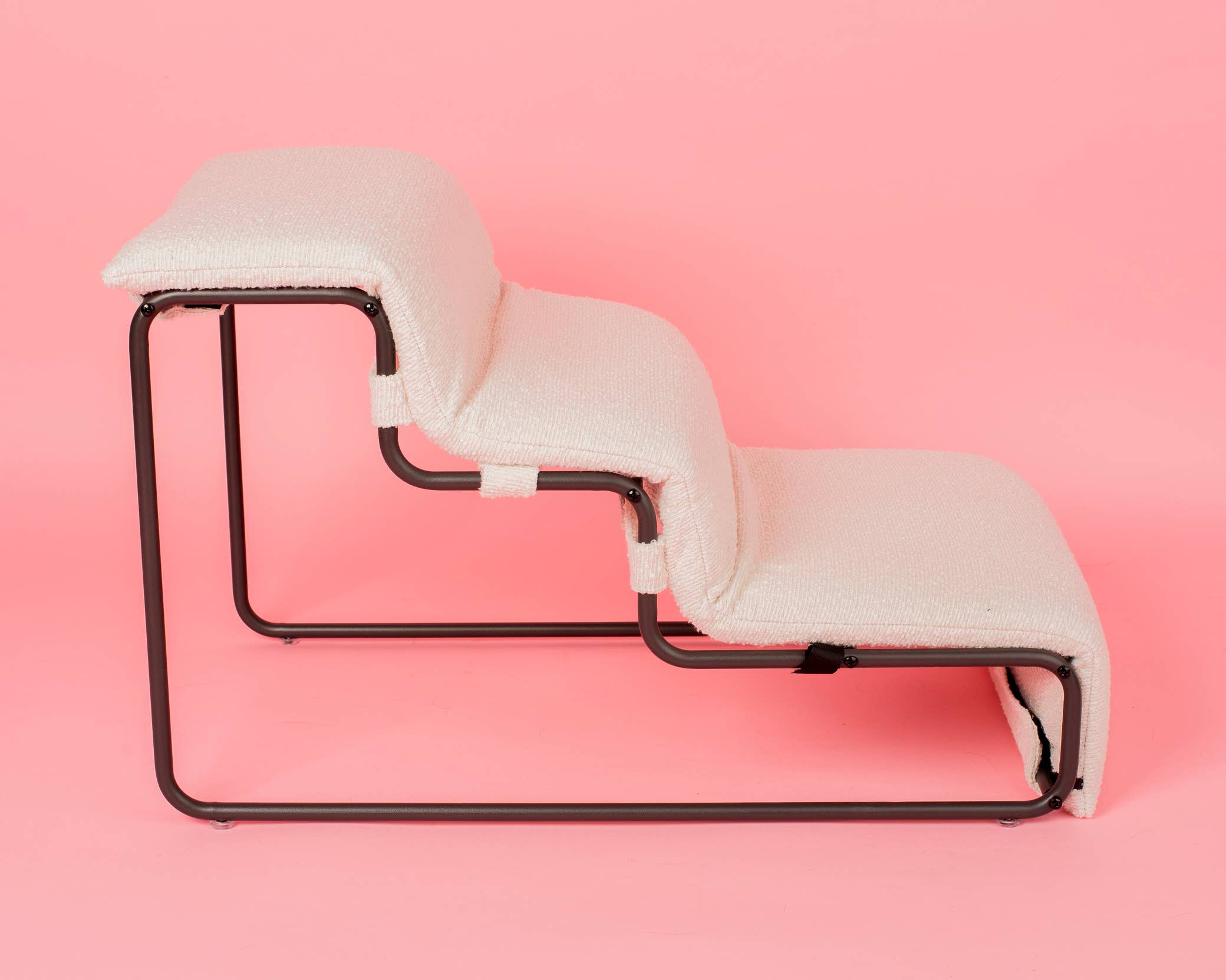 Pablo & Co. Boutique - Wholesale Pet Bed - Cat/Dog - Pet Stairs for Cats & Dogs - White Boucle4