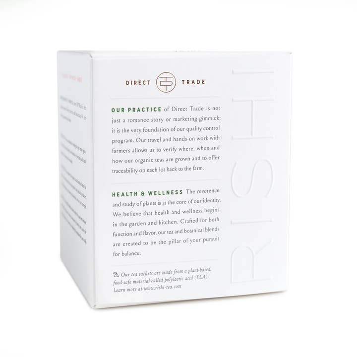 Rishi Tea & Botanicals - Wholesale Tea Bags - Sencha Organic Green Tea Sachets3