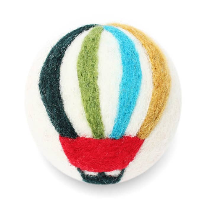 Ethical Global - Wholesale Dryer Balls - Avocado, Flamingo, Hot Air Balloon, Pickle Wool Dryer Balls