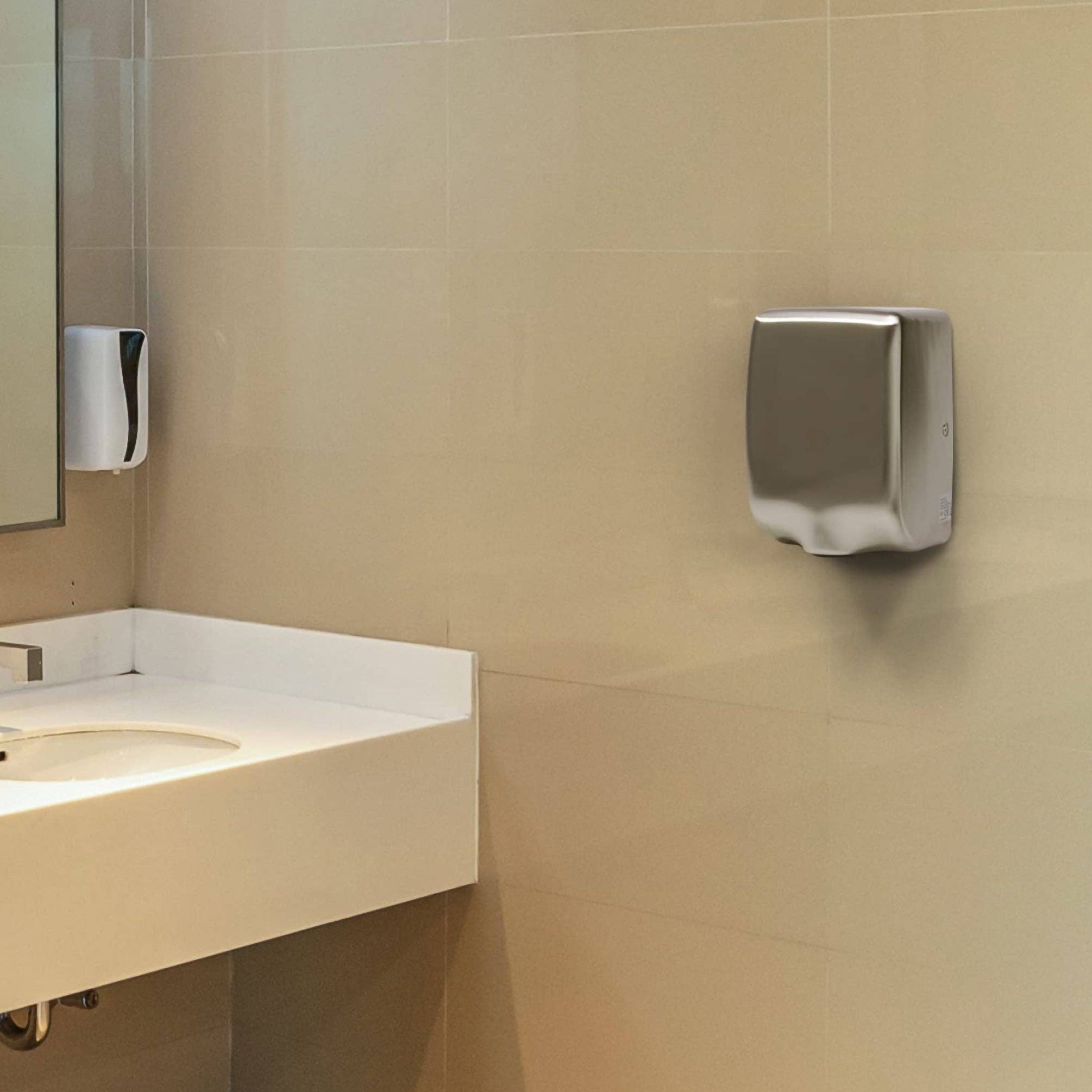 FIXTUREDISPLAYS – wholesale Tillbehörsset till badrum – Kommersiell handtork automatisk elektrisk hand badrum företag, industri 153412