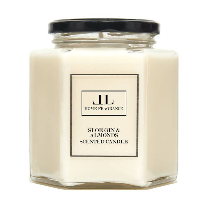 Vela aromática de endrinas y almendras para venta al por mayor de Lindsay Lucas Candles