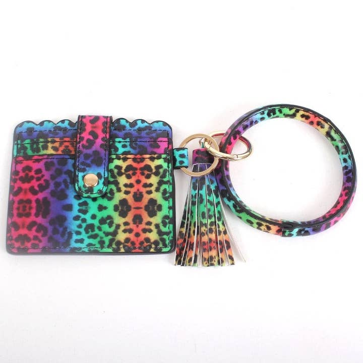 MiMi Wholesale - Wholesale Wallet - Women's - BB139x115 Various Pattern Bangle/Key-Chain/Wallet w/ ID Wind19